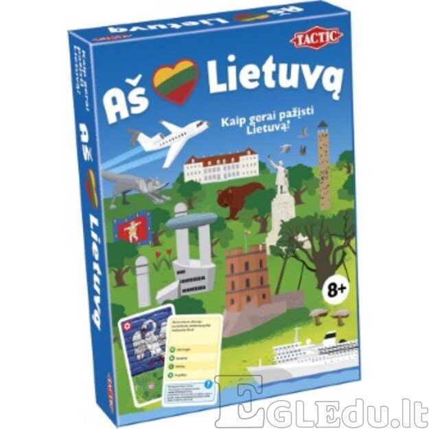 Stalo žaidimas "Aš myliu Lietuvą"