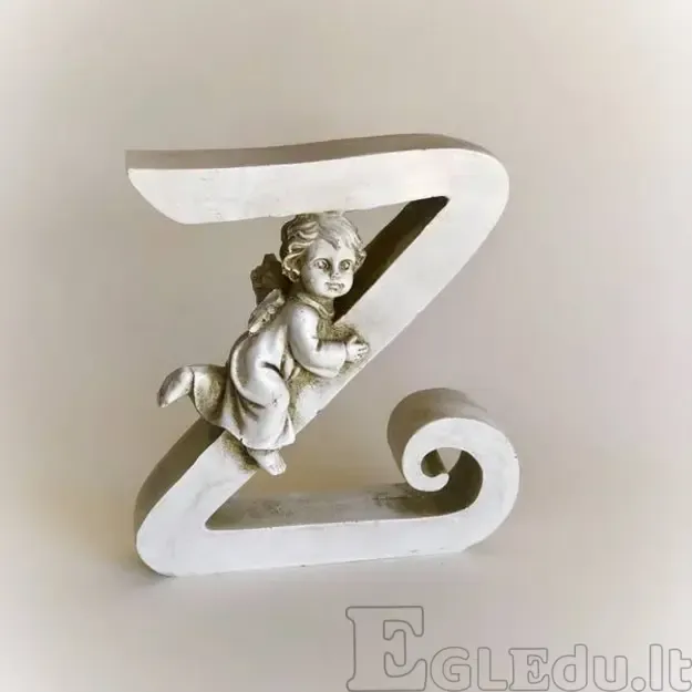 Raidė su angelu Z