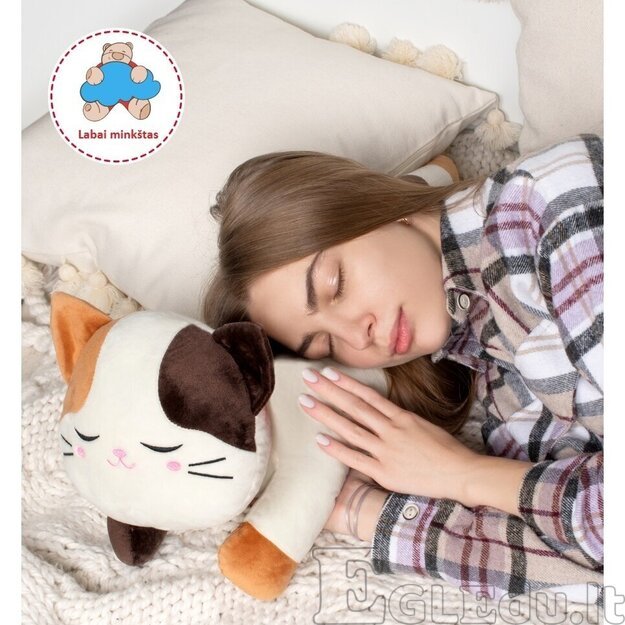 Fancy minkštas žaislas pagalvė katinas Keksas 50 cm 2