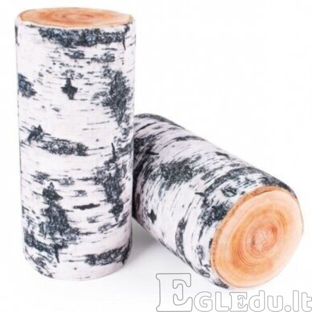 Fancy minkštas žaislas beržo rąstas 38 cm 2