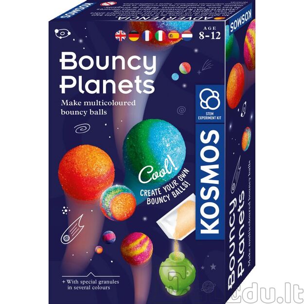 Lavinamasis rinkinys BOUNCY PLANETS 8-12