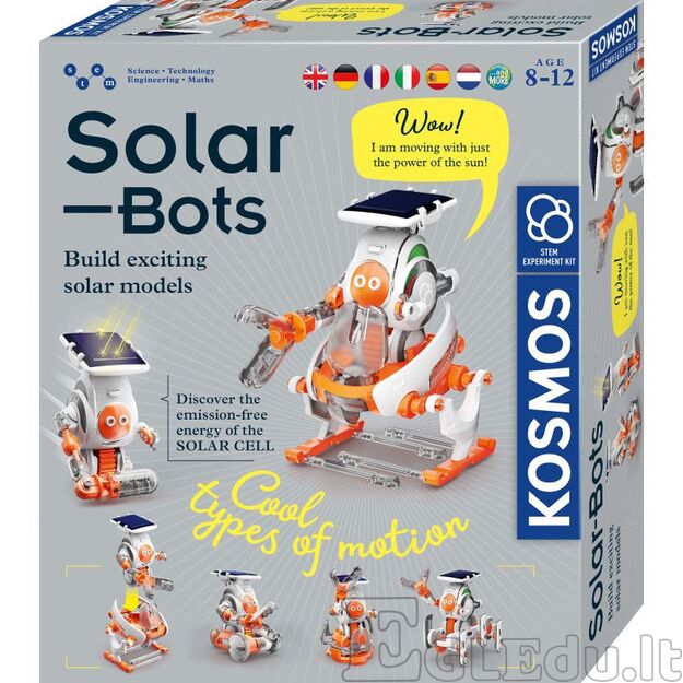 Lavinamasis rinkinys SOLAR BOTS 8-12
