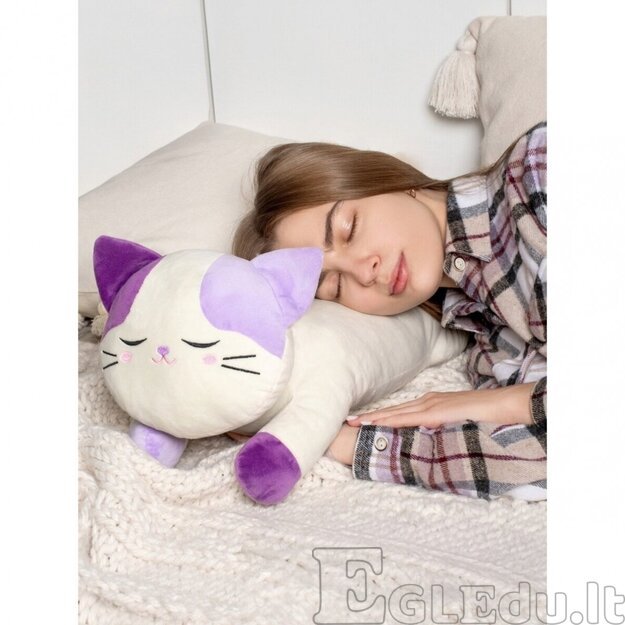 Fancy minkštas žaislas katinas tinginys pagalvė Alyva 50 cm 1