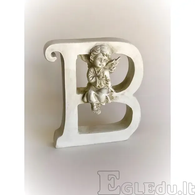 Raidė su angelu B