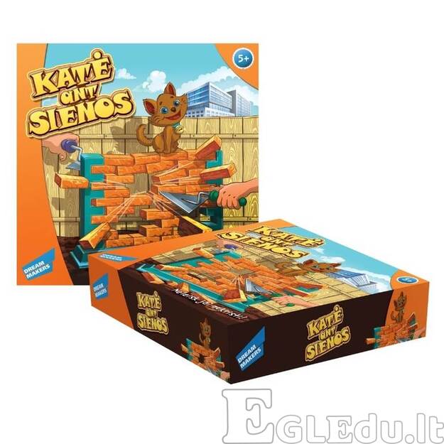 Stalo žaidimas Dream Makers Katė ant sienos Cat On The Wall LT00-707-14, LT 4