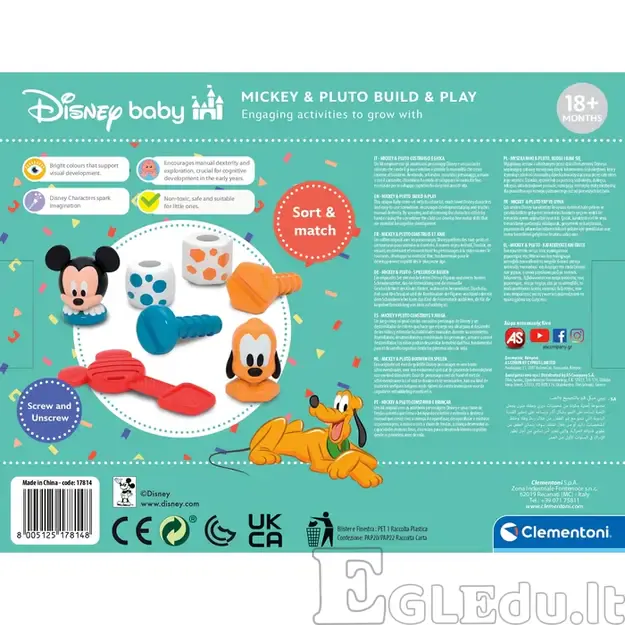 Baby Mickey konstravimas ir žaidimas 4
