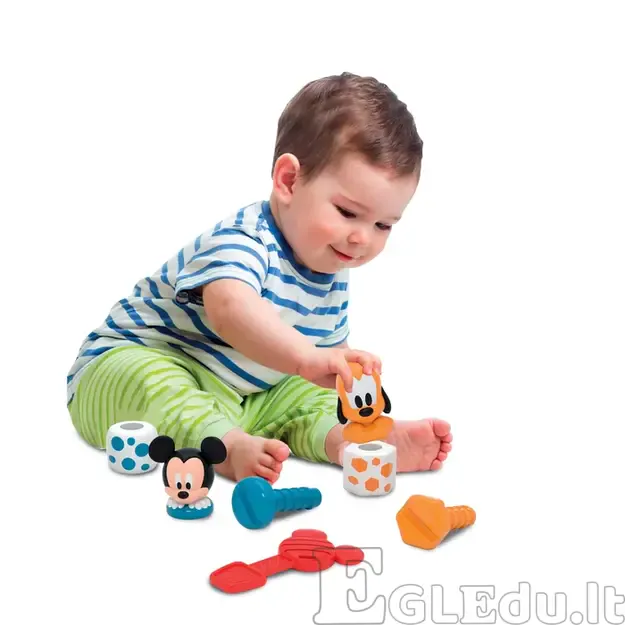 Baby Mickey konstravimas ir žaidimas 3