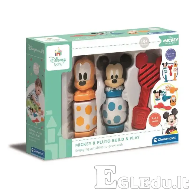 Baby Mickey konstravimas ir žaidimas 2