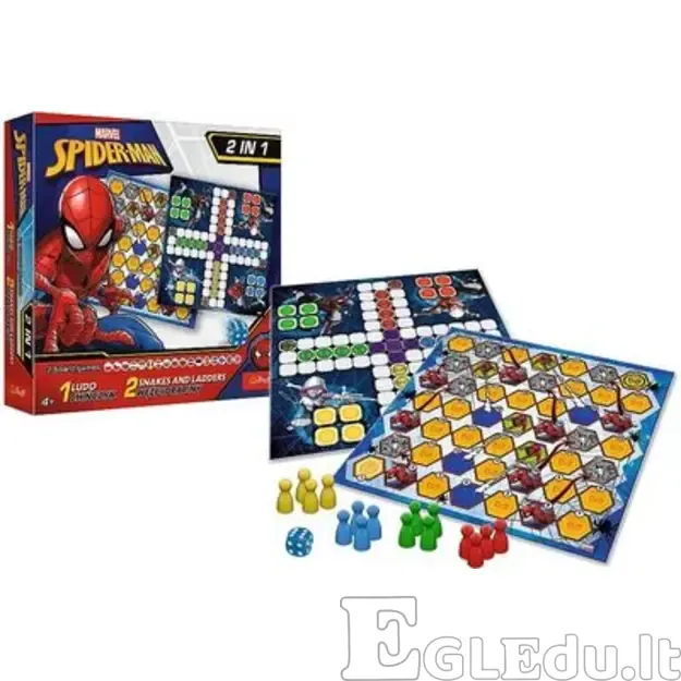 TREFL SPIDER-MAN Stalo žaidimas 2 in 1 „Žmogus-voras“ 1