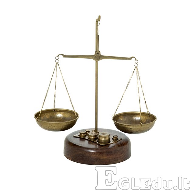 Svarstyklės žalvarinės