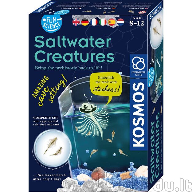 Lavinamasis rinkinys SALT WATER CREATURES 8-12