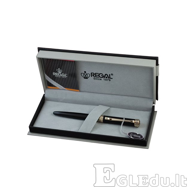 Parkeris dėžutėje juodos/aukso spalvos “Charles” RE12P REGAL 1