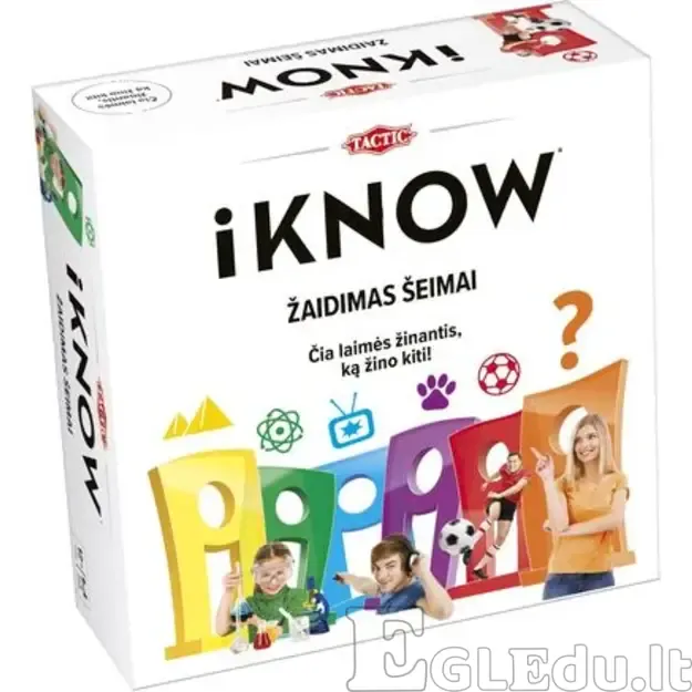 Stalo žaidimas šeimai I KNOW TACTIC