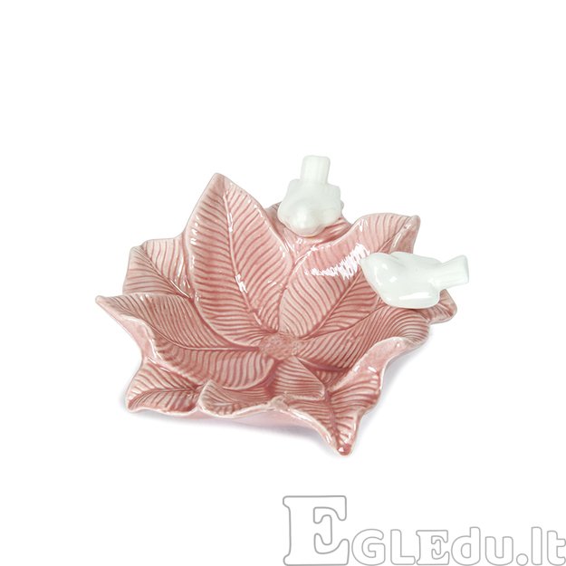 Dekoratyvinė lėkštelė keramikinė Paukštelis 1