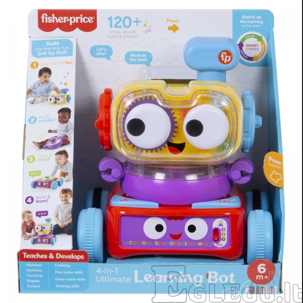FISHER-PRICE robotukas Robobo LT/LV/EE