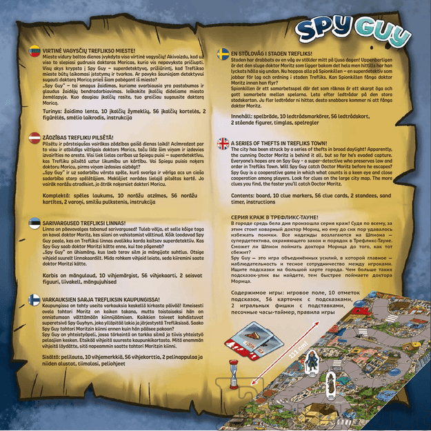 Stalo žaidimas Trefl Spy Guy 1