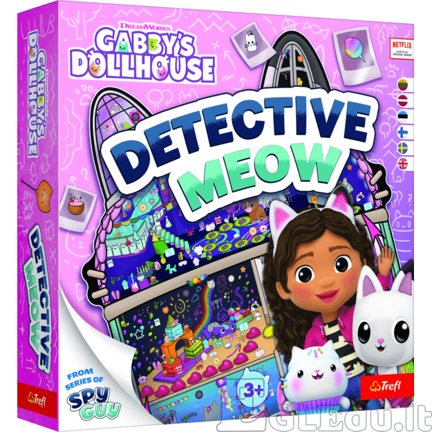 Stalo žaidimas Trefl Spy Guy Detective Meow 1