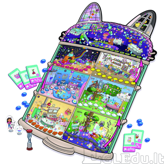 Stalo žaidimas Trefl Spy Guy Detective Meow