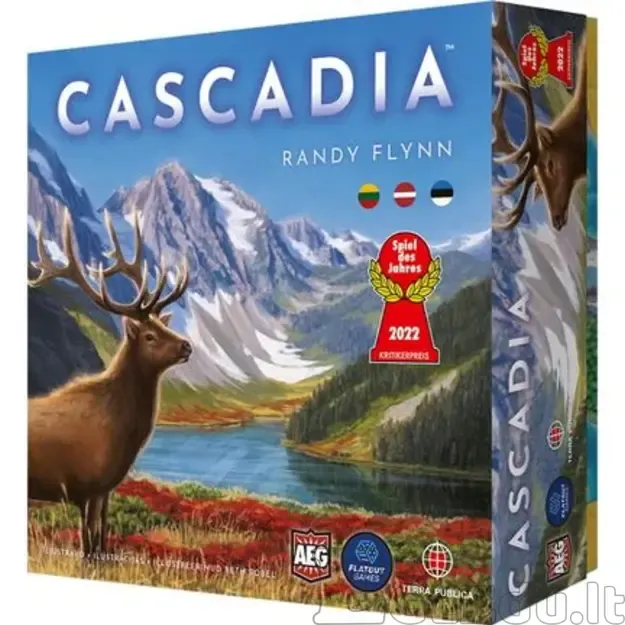 Stalo žaidimas CASCADIA